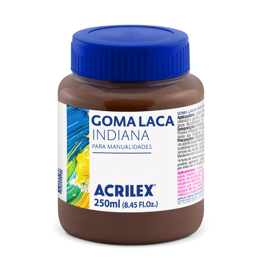 Goma Laca Acrilex Indiana 250ml