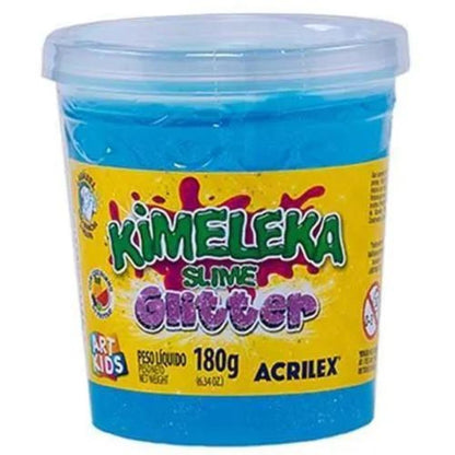 Kimeleka Slime Acrilex 180g Art Kids Glitter