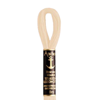 Linha Meada Bordado Anchor Mouline 8 Metros Tons de Amarelo