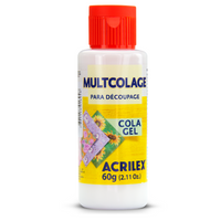 Multcolage Cola Gel Decoupage Acrilex 60g
