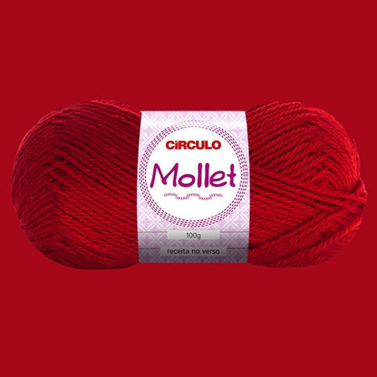 Fio de Lã Mollet Círculo 40g com 80m