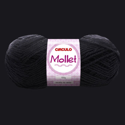 Fio de Lã Mollet Círculo 40g com 80m