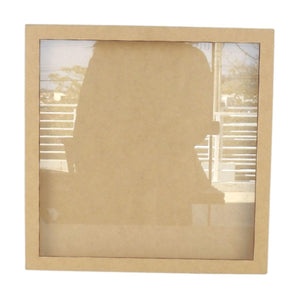 Quadro Scrapbook em MDF 33x33 com Vidro - Palácio da Arte
