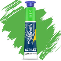 Tinta Acrylic Colors Acrilex 20ml Tinta Acrílica para Telas