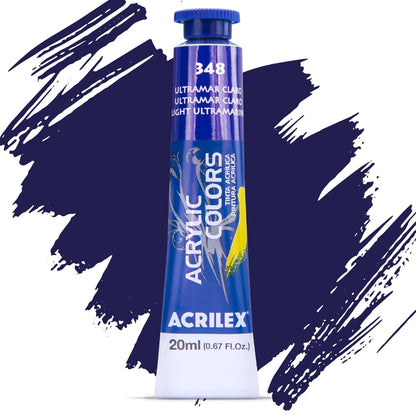 Tinta Acrylic Colors Acrilex 20ml Tinta Acrílica para Telas