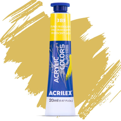 Tinta Acrylic Colors Acrilex 20ml Tinta Acrílica para Telas