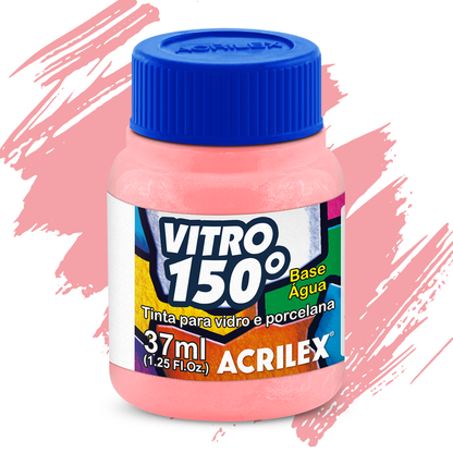 Tinta Vitro 150 Acrilex 37ml Vidro e Porcelana