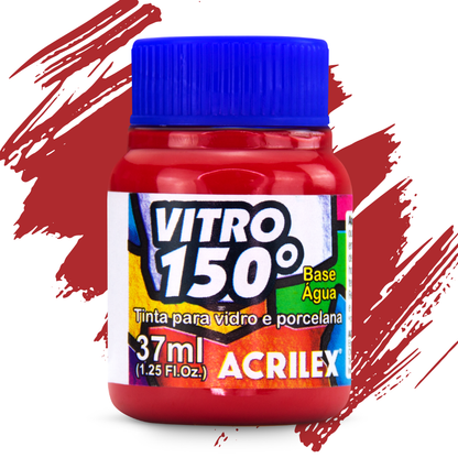 Tinta Vitro 150 Acrilex 37ml Vidro e Porcelana