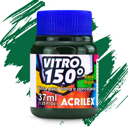 Tinta Vitro 150 Acrilex 37ml Vidro e Porcelana