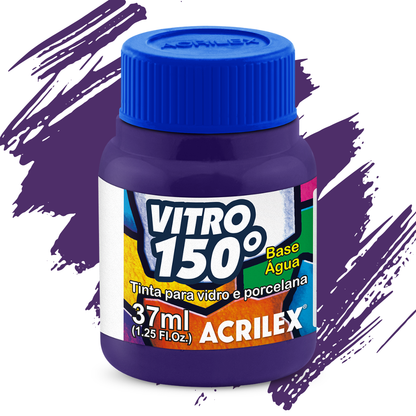 Tinta Vitro 150 Acrilex 37ml Vidro e Porcelana