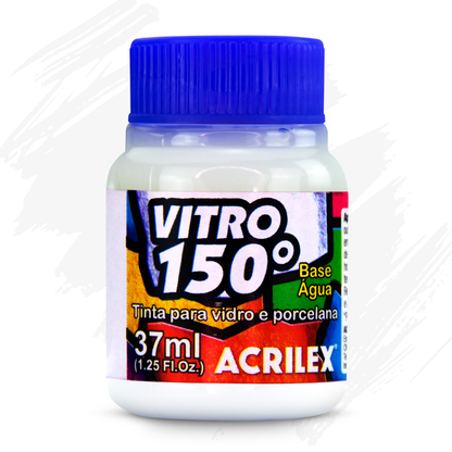 Tinta Vitro 150 Acrilex 37ml Vidro e Porcelana