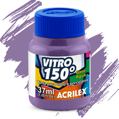 Tinta Vitro 150 Acrilex 37ml Vidro e Porcelana