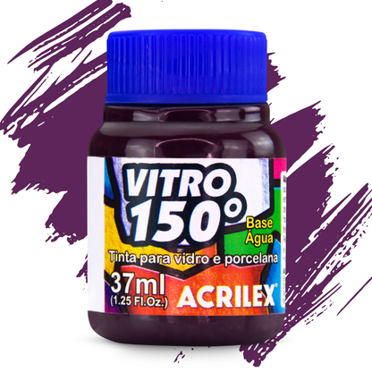 Tinta Vitro 150 Acrilex 37ml Vidro e Porcelana