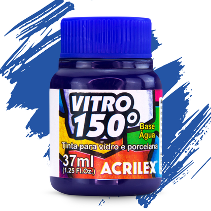 Tinta Vitro 150 Acrilex 37ml Vidro e Porcelana