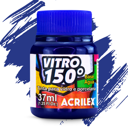 Tinta Vitro 150 Acrilex 37ml Vidro e Porcelana