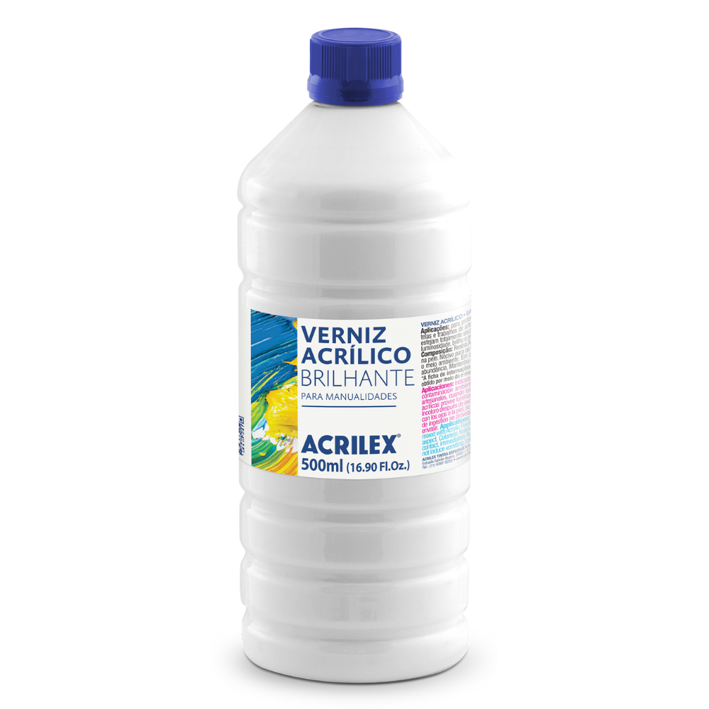 Verniz Acrílico Brilhante Acrilex 500ml