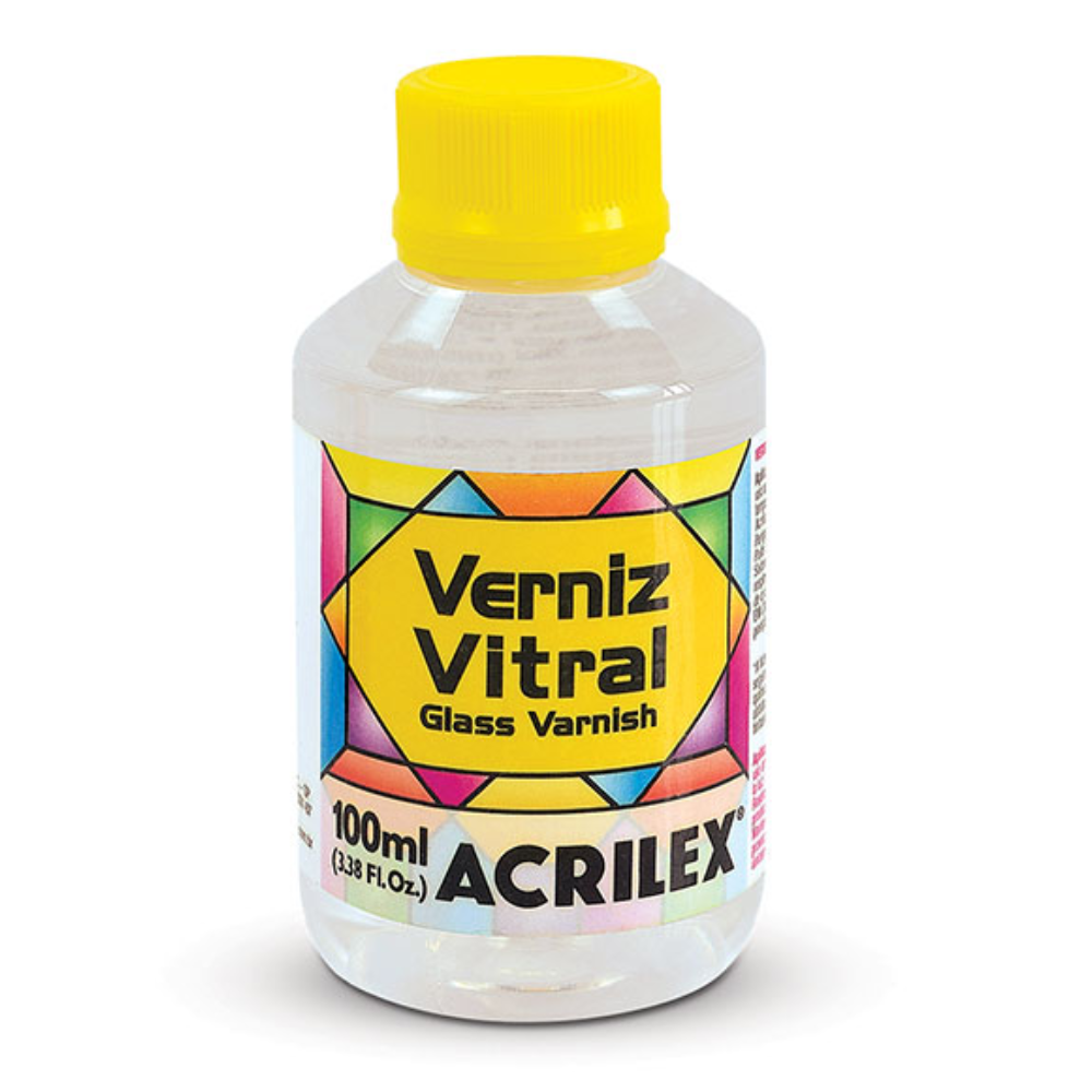 Verniz Vitral Acrilex 100ml Incolor