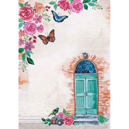 Scrap Bloco de Papel A4 Litoarte SBA4-002 Minha Primavera 21x29,7cm
