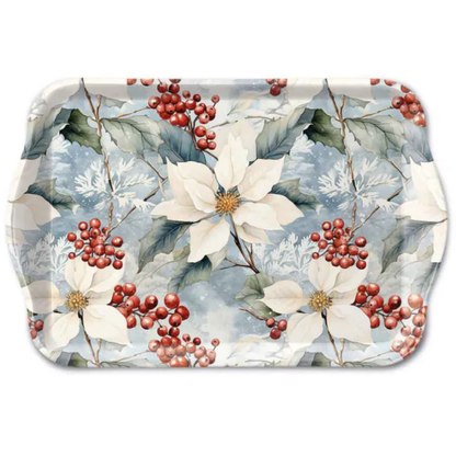 Guardanapo de Papel Decoupage 33x33 Natal Winter Poinsettia 33321015