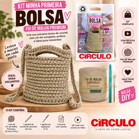 Kit Minha Primeira Bolsa Círculo Cor 02 Bolsa Ninho