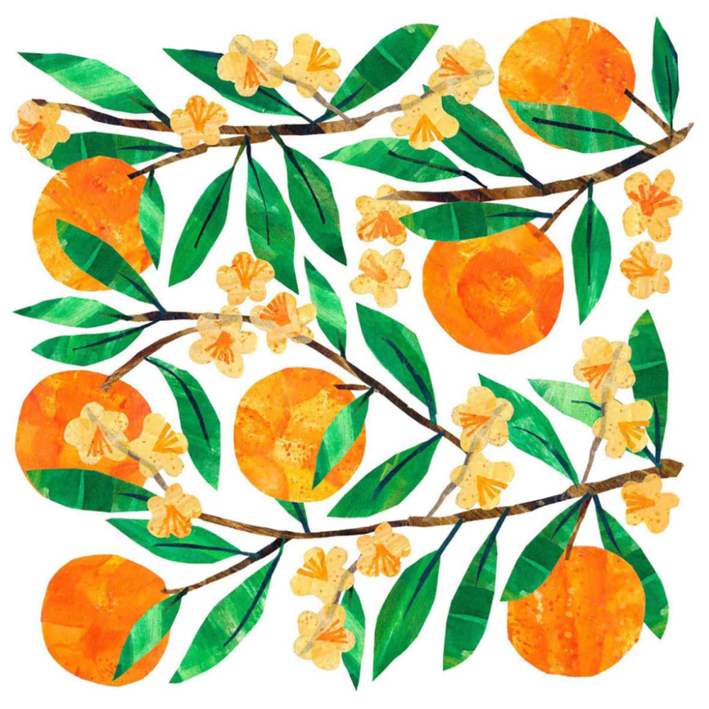 Guardanapo de Papel Decoupage 33x33 PPD Traceys Orangina 133002562