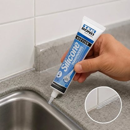 Adesivo Silicone 50g Acetico Transparente TekBond