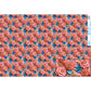 Papel Seda Litoarte PSL-040 Rosas 3D Coral e Azul 67,5x46cm