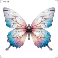 Transfer Têxtil Litoarte 8x8cm TTQ2-025 Butterfly