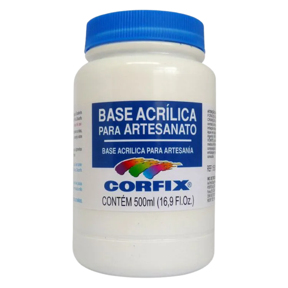 Base Acrílica para Artesanato Corfix 500ml