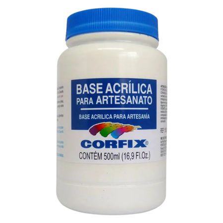 Base Acrílica para Artesanato Corfix 500ml