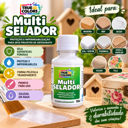 Multi Selador True Colors 100ml Proteção e Impermeabilização
