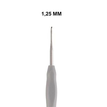 Agulha para Crochê Aço Cabo Emborrachado 1092004-000NI Milward - Palácio da Arte