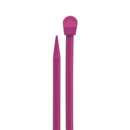 Agulha para Tricô Milward Plástica Pink D973009 38x0,90cm - Palácio da Arte