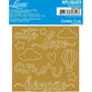Aplique Acrílico Litoarte APA-005 9x9cm Algodão Doce Nuvens, Balão, Cute, Love, Amor e Estrelas - Palácio da Arte