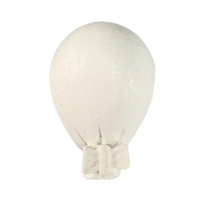 Aplique Balão Pequeno Liso 4x2,8cm com 2 unidades Resina - Palácio da Arte