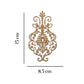 Aplique Imperial 15x8,5cm em MDF - Palácio da Arte