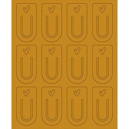 Aplique Laminado Litoarte FLR-001 7x8,5cm Clips - Palácio da Arte