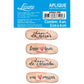 Aplique Litoarte APM3-295 3cm Tags Band-Aid 4 peças - Palácio da Arte