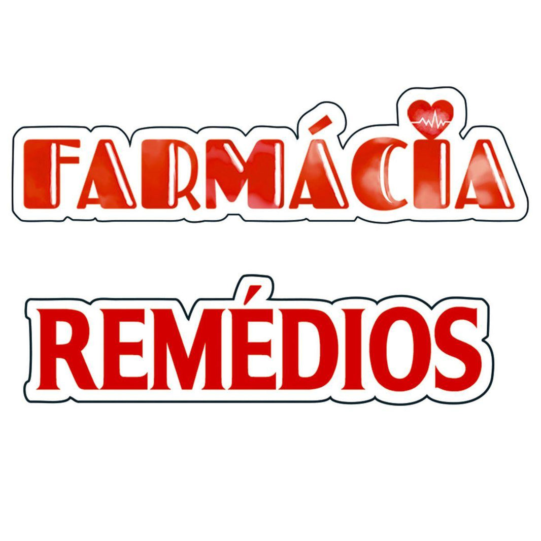 Aplique Litoarte APM4-425 4cm Farmácia e Remédios 2 peças - Palácio da Arte
