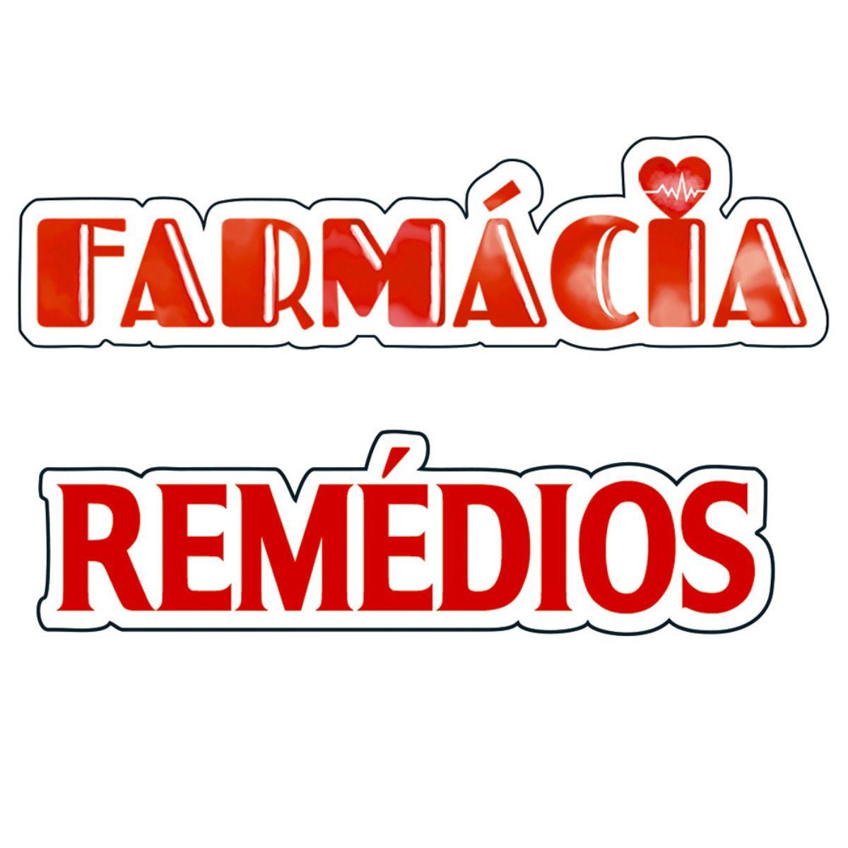 Aplique Litoarte APM4-425 4cm Farmácia e Remédios 2 peças - Palácio da Arte