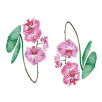 Aplique Litoarte APM4-452 4cm Minha Primavera Encantada Orquídeas 2 peças - Palácio da Arte