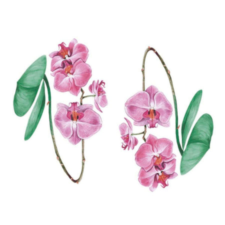 Aplique Litoarte APM4-452 4cm Minha Primavera Encantada Orquídeas 2 peças - Palácio da Arte