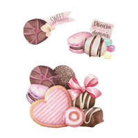 Aplique Litoarte APM6-037 6cm Bombons 3 peças - Palácio da Arte