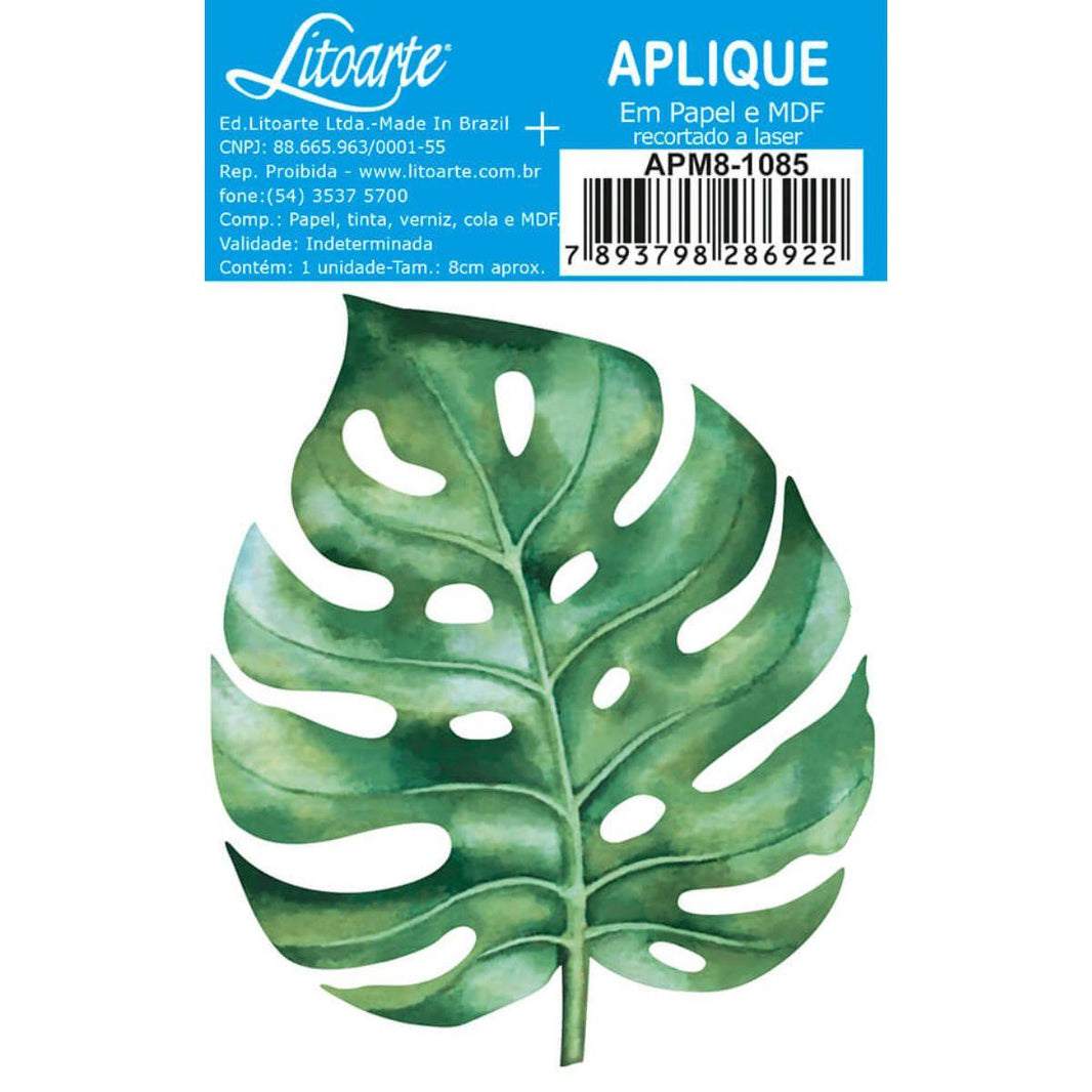 Aplique Litoarte APM8-1085 8cm Costela de Adão - Palácio da Arte