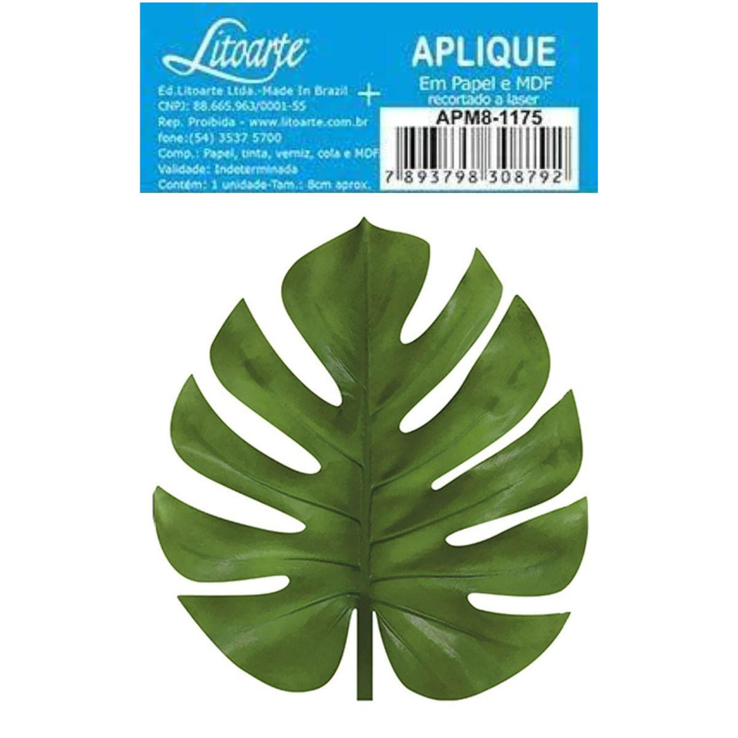 Aplique Litoarte APM8-1175 8cm Costela de Adão - Palácio da Arte