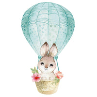 Aplique Litoarte APM8-1287 8cm Coelho no Balão - Palácio da Arte