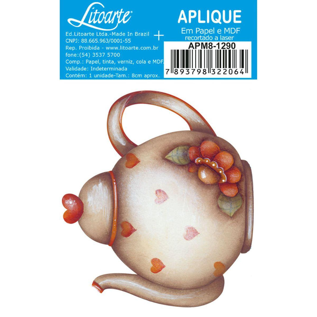 Aplique Litoarte APM8-1290 8cm Bule - Palácio da Arte