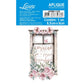 Aplique Litoarte APM8-1335 8cm Shabby Chic Janelas com Flores - Palácio da Arte