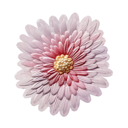 Aplique Litoarte APM8-1419 8cm Flor Bordada 3D - Palácio da Arte