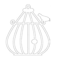 Aplique Litoarte APM8-412 8cm Gaiola - Palácio da Arte
